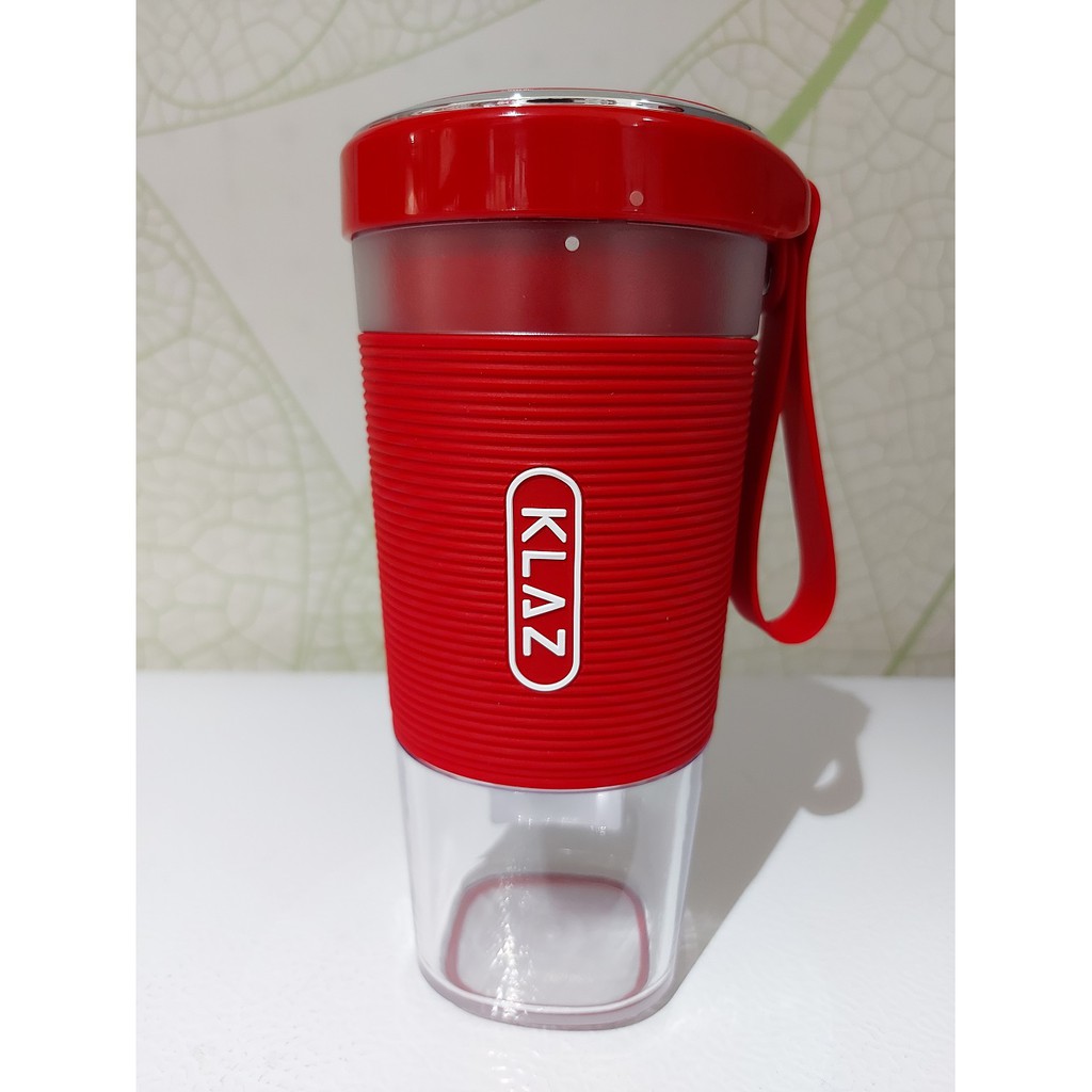 BLENDER PORTABLE 50W / TRAVEL BLENDER RED / RECHARGABLE BLENDER