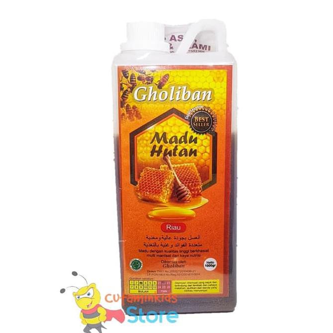 

[[BISA COD]] Madu Hutan Asli Riau Gholiban 1Kg Mengandung beepollen dan royal jelly BERKUALITAS Kode