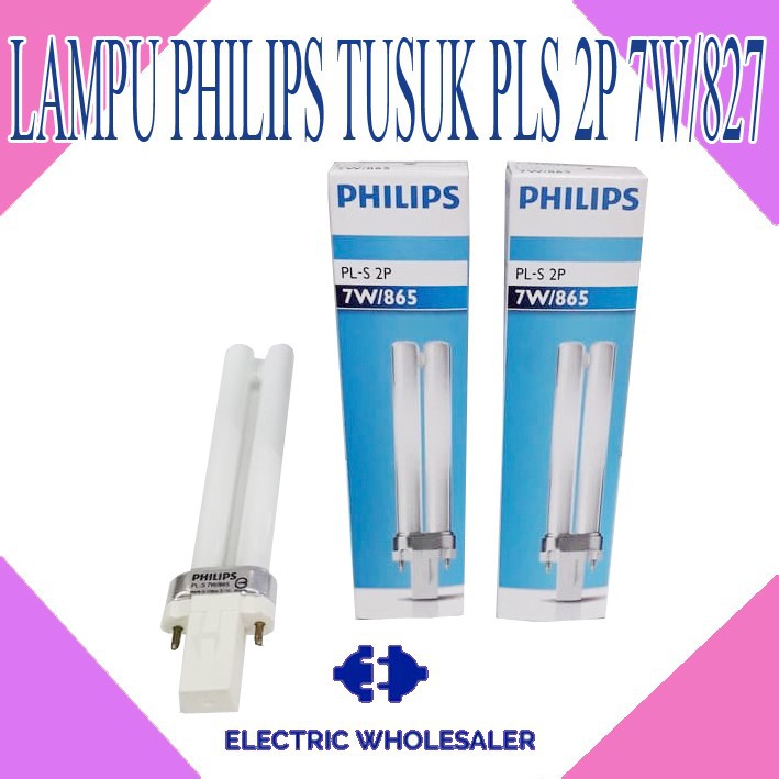 LAMPU PHILIPS TUSUK PLS 2P 7W / 865