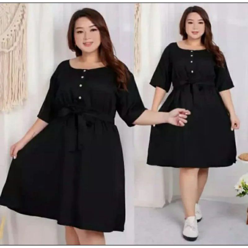 Dress Sania jumbo model terbaru