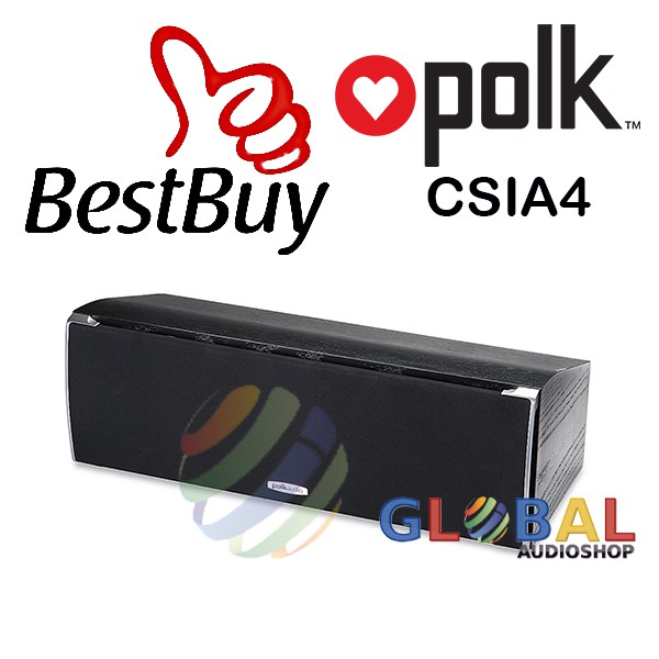 Polk Audio CSIA4 Speaker Center Black CSI-A4 CSI A 4 A4