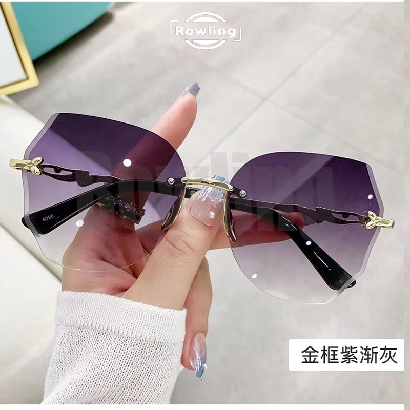 Rowling(ka-261)Sunglasses  Kacamata Hitam No frame Women Sunglasses Titanium New Arrival Import Kacamata Fashion