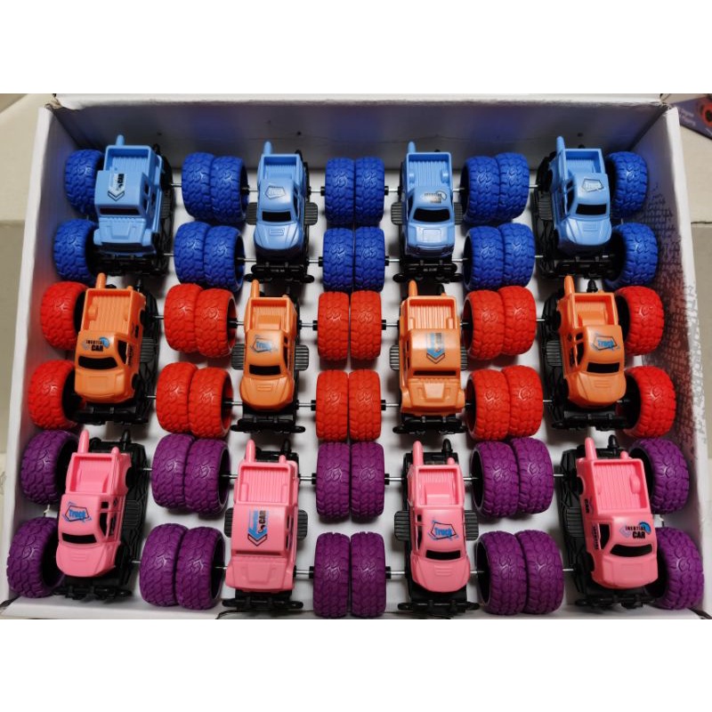 Mainan Anak Mobil Monster Nabrak Guling Guling / Mobil Zap Jip Nabrak Guling Guling-JIP Guling Guling