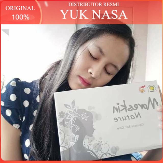 [ MORESKIN ] Moreskin Nature Skincare Original 100%/ Perawatan Wajah Alami