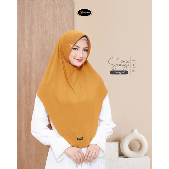 bergo sonya L yessana hijab ori instan pet