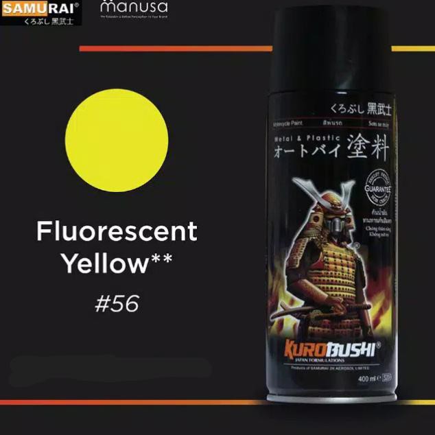 

Pilox Samurai Paint Fluoroscent Yellow/Stabilo Yellow 56** R7L8