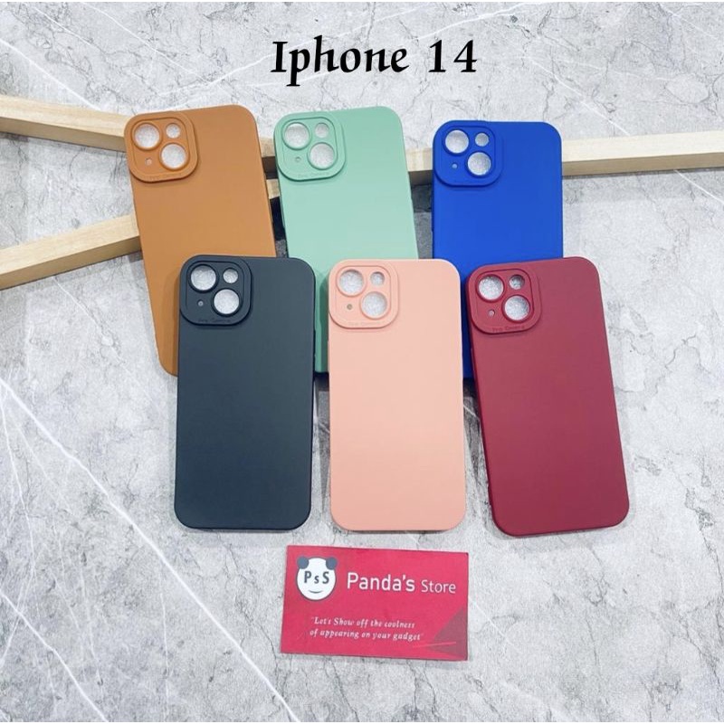 Softcase Pro Camera Iphone 14, 14 Pro, 14 Max, 14 Promax Candy Case Full Color 3D Silikon TPU