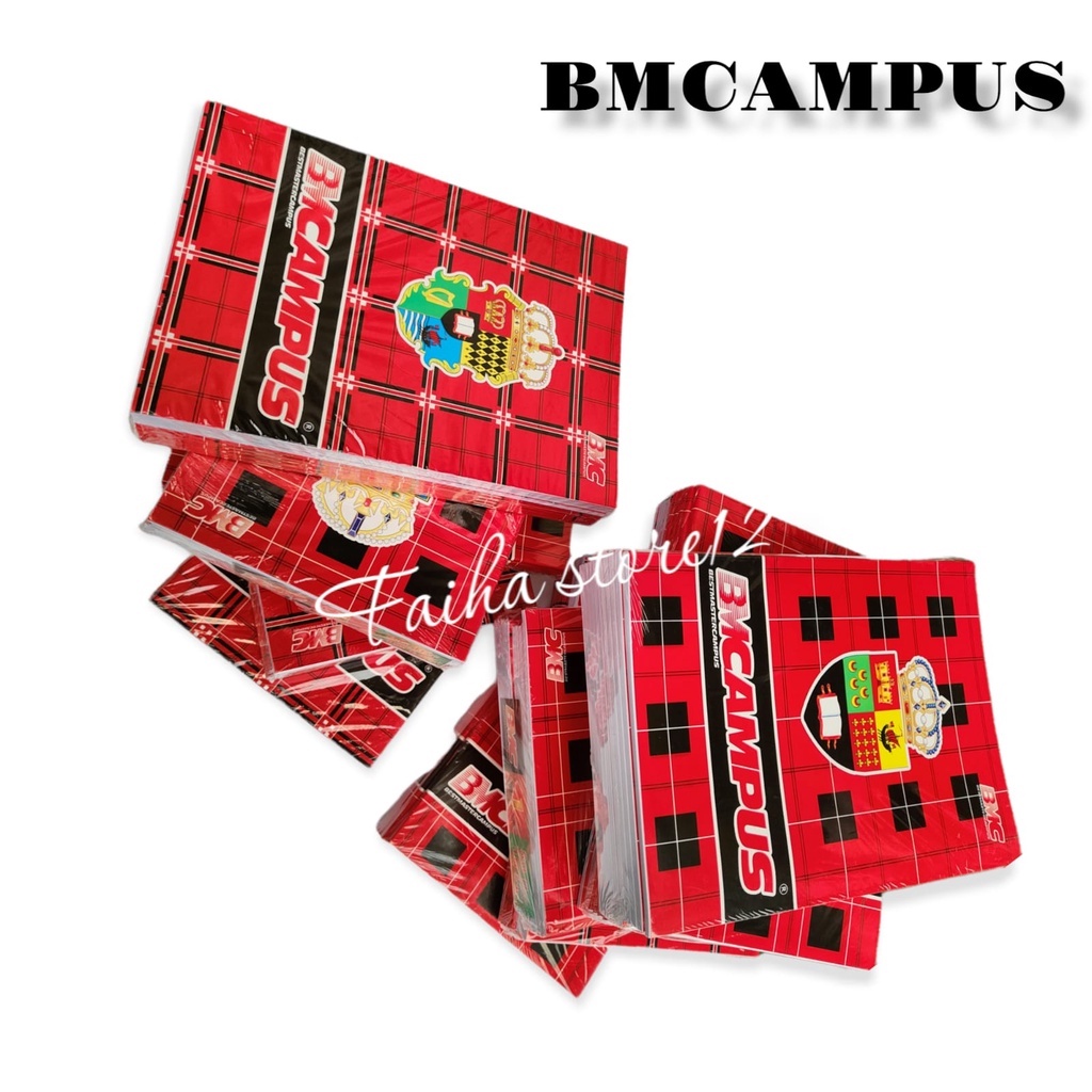 

Buku Tulis BM CAMPUS 50/ 36 Lembar Ukuran Boxy