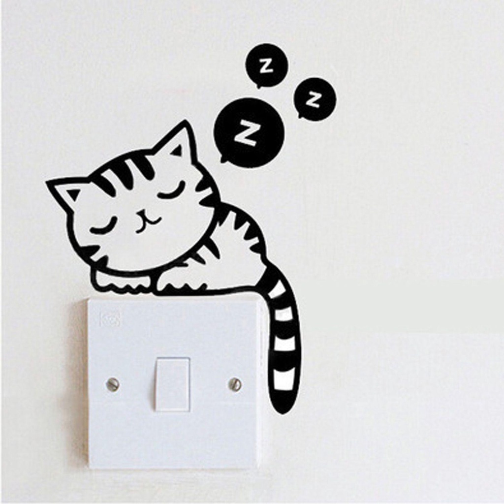 Suyo Wall Sticker Dinding Free Stiker Kreatif Notebook Kamar Tidur Removable