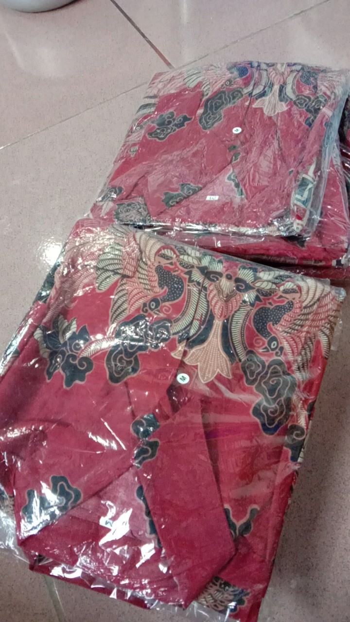 Batik Couple _ Maura Sania Ruffle Batik Couple Ori Ndoro Jowi Dnt Garansi Termurah