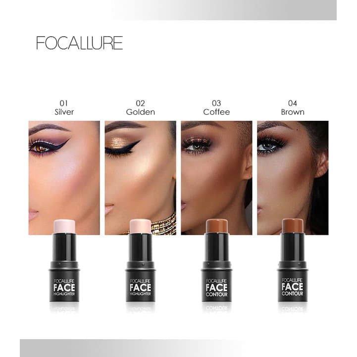 FOCALLURE HIGHLIGHTER &amp; CONTOUR MULTI STICK