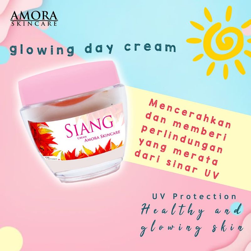 Cream Siang Amora Skincare Glowing Acne ASC