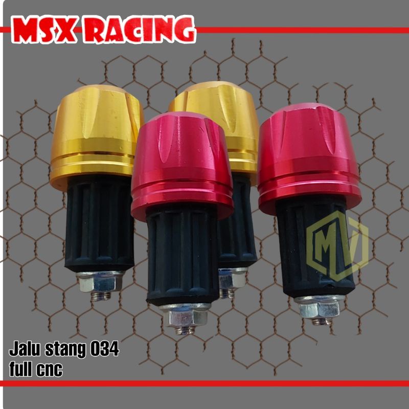 BANDUL STANG MOTOR JALU STANG MOTOR JALU BAR END BAHAN FULL CNC COCOK UNTUK SEMUA JENIS MOTOR MIO BEAT SCOOPY NMAX PCX AEROX VARIO DLL