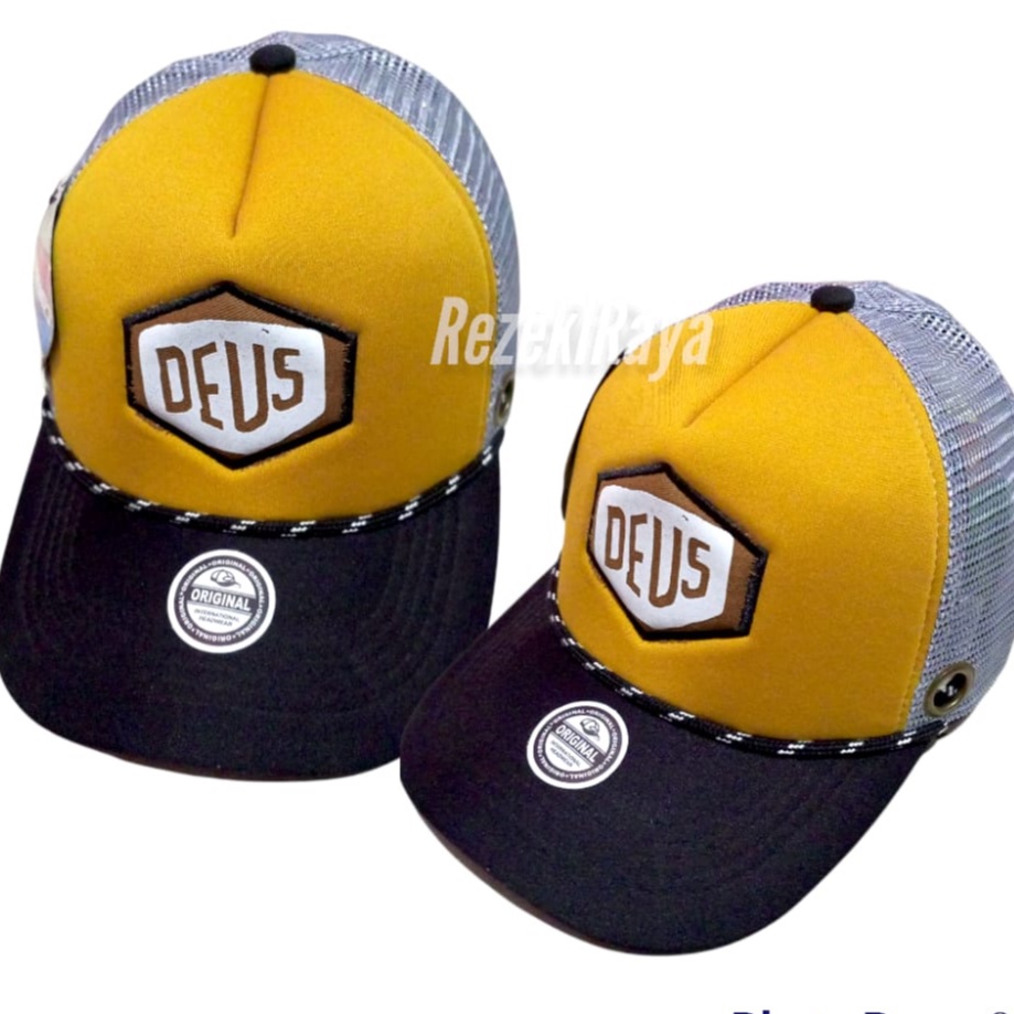 Topi Jala Jaring DEUS Topi Laki Laki Basseball TRUCKER