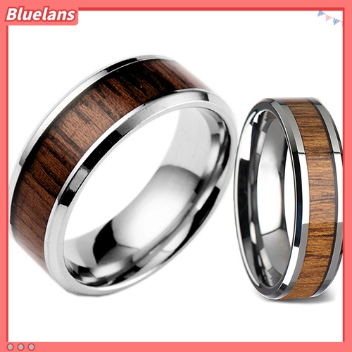 Cincin Bahan Titanium Steel Ukuran 6-12 Untuk Pria Dan Wanita