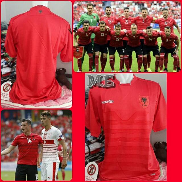 JERSEY ALBANIA HOME 2016