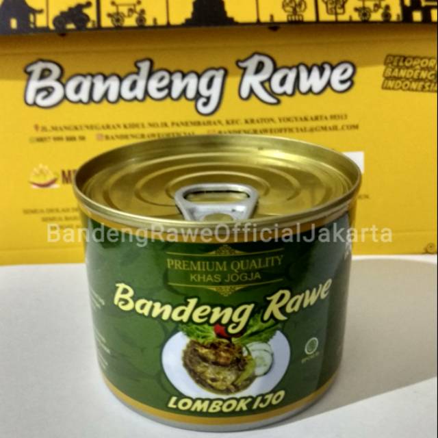 

Bandeng Rawe Lombok Ijo / Ikan Bandeng Presto Kaleng