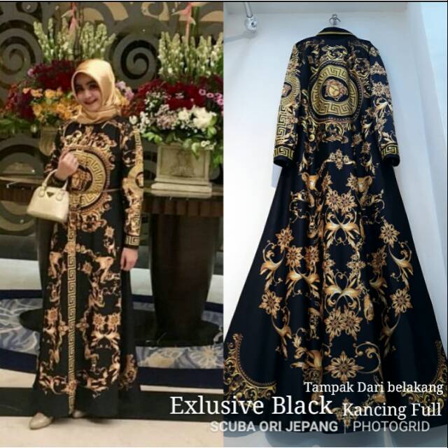 Gamis Versace Scuba Original Premium