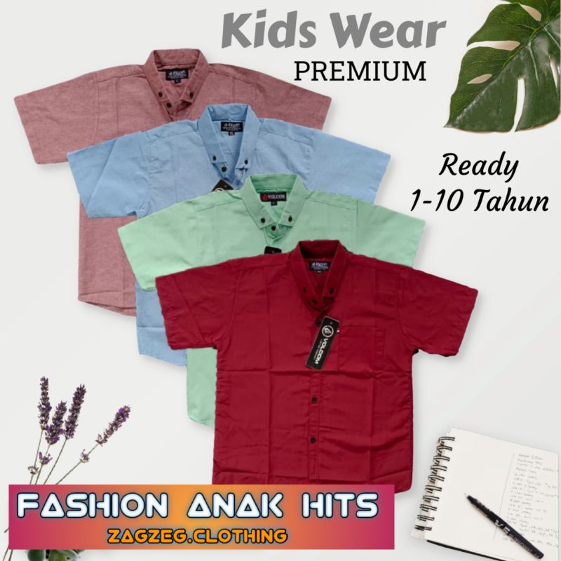 Kemeja Anak Laki Laki Terbaru Umur 1-10 tahun Kemeja Polos Anak Distro Hem Anak Polos Baju Anak Polos Kemeja Polos anak laki laki Warna Army Putih Navy Maron Maroon Dusty Hitam Biru Hijau Tosca Softping Soft blue Abu Usia 1-10 tahun Zagzeg Clothing