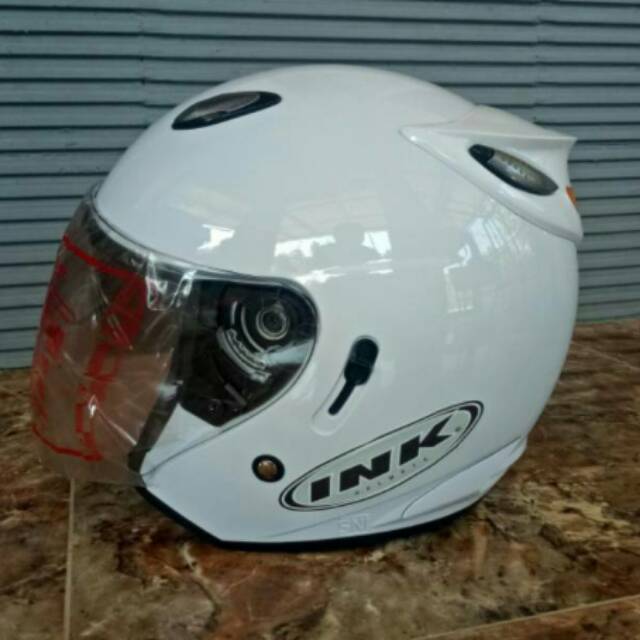Helm ink centro putih kw