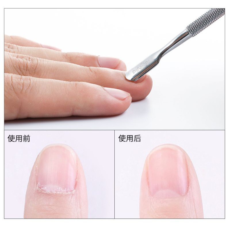 【 COD 】 PINPAI PUSHER 100% STAINLESS STEEL PROFESIONAL NAIL PUSHER CUTICLE PUSHER/PENDORONG KUTIKULA