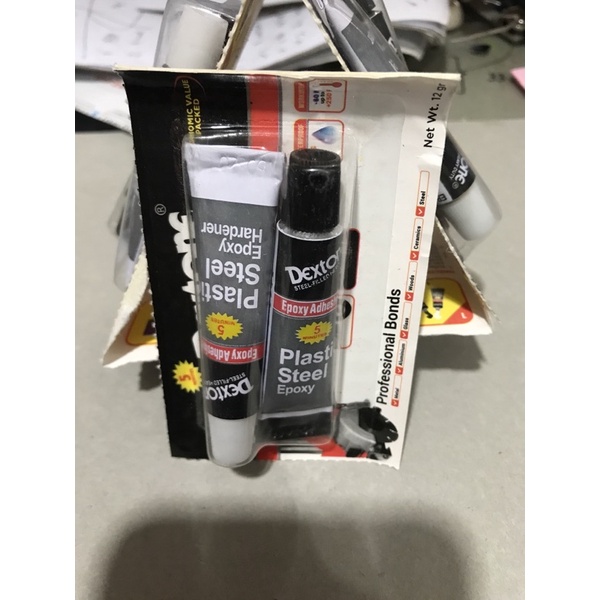 

Lem Epoxy Hardener Plastic Stel Lem Besi 5 menit Dextone Murah
