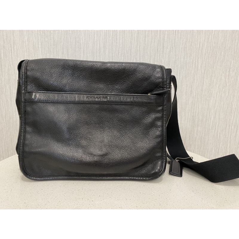 preloved coach men sling bag tas kerja cowok branded authentic