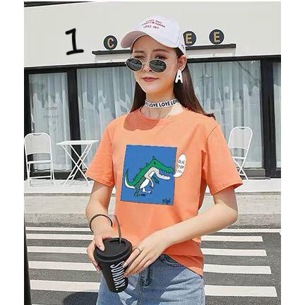 TUMBLR TSHIRT LENGAN PENDEK LONGGAR KAOS WANITA KOREA
