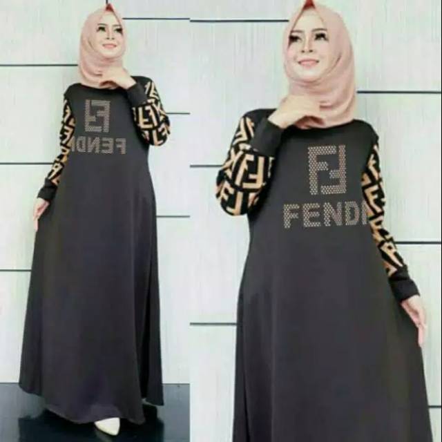 FENDI maxy /gamis Fendi /Dress Fendi
