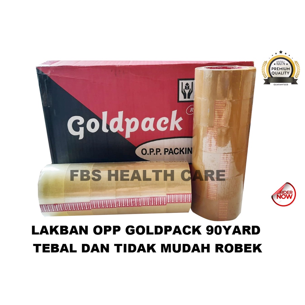 

LAKBAN 90 YARD GOLDPACK BENING/COKLAT - ASLI GOLDPACK