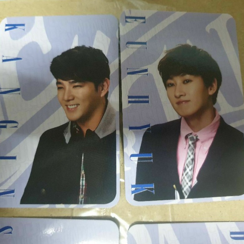 ELF JAPAN PHOTOCARD (eunhyuk donghae kangin sungmin siwon shindong ryeowook heechul)