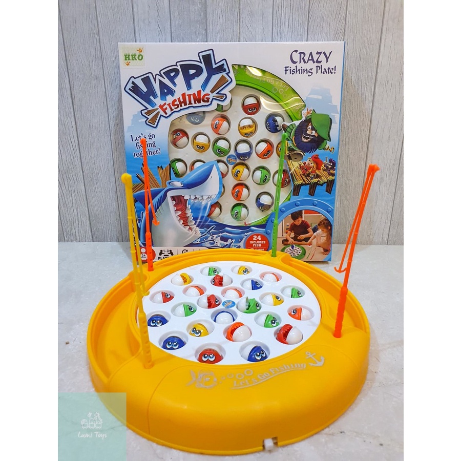 Mainan Edukasi Anak Pancingan Ikan Fishing Game Crazy Fishing 2821