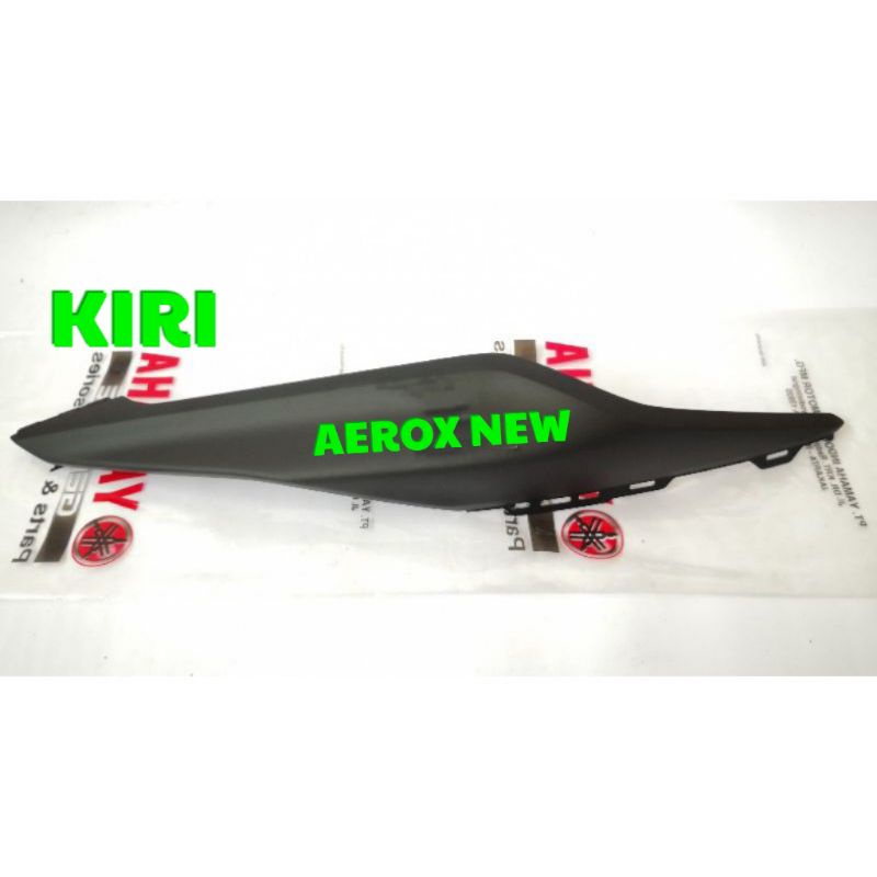 BODY BELAKANG KIRI AEROX NEW CONNECTED 155 HITAM DOFF ORIGINAL YGP