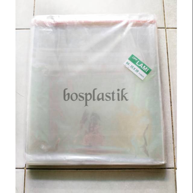 

Plastik OPP Baju Lem / Seal Uk 35x39 (100 lembar)