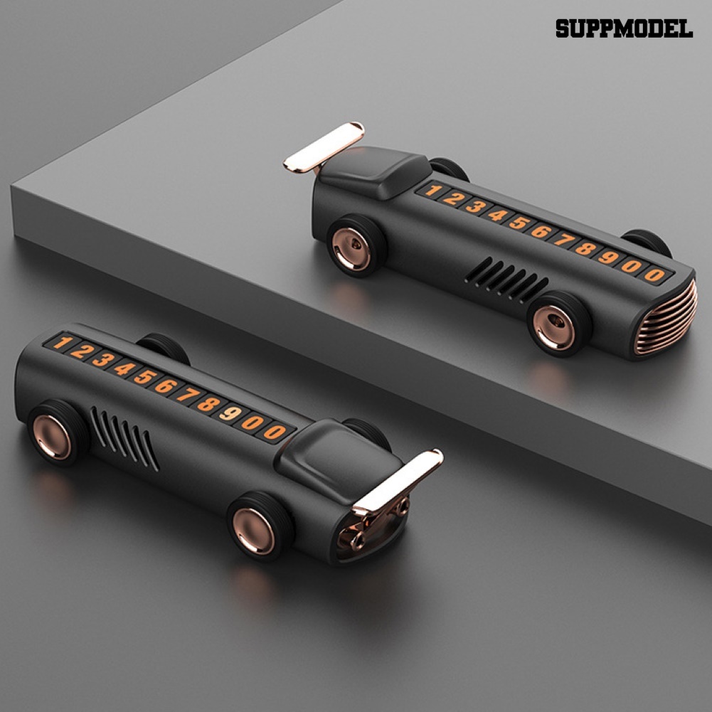 Plat Nomor Telpon Magnetik Untuk Parkir Sementara Mobil