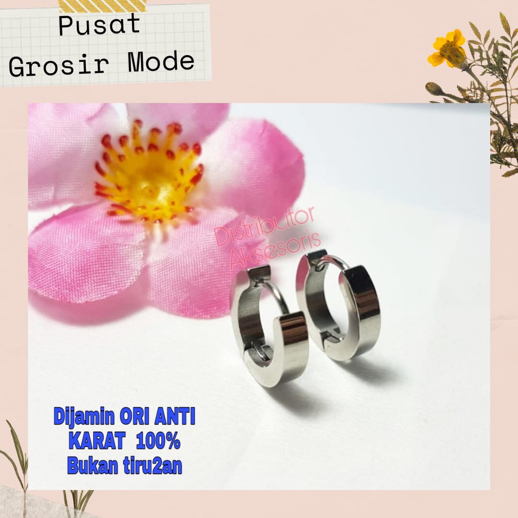 Anting Titanium ANTI KARAT SELAMANYA PGM AT21