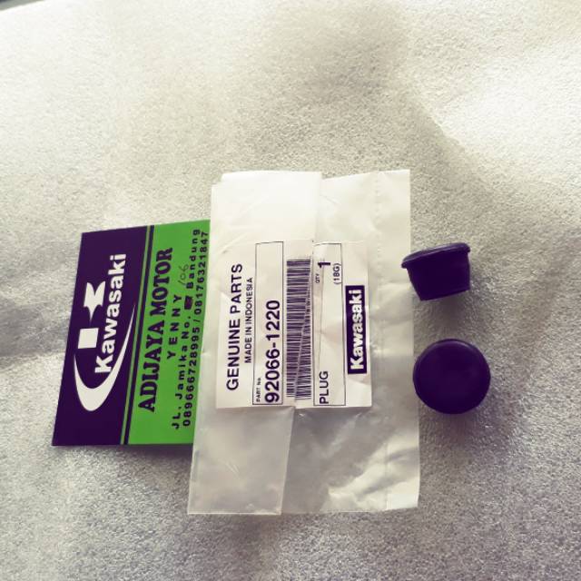 Karet tutup setang jepit Ninja R / RR