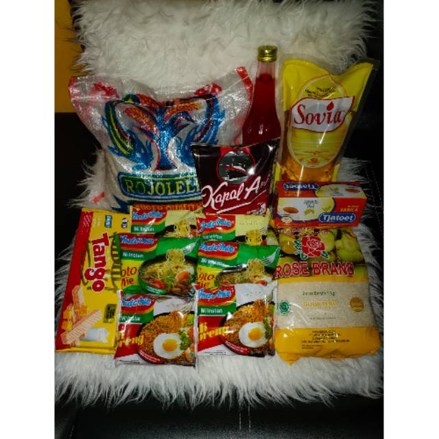 

Parcel Sembako Dus Lebaran/Natal/Tahun Baru/Imlek Rp 150.000
