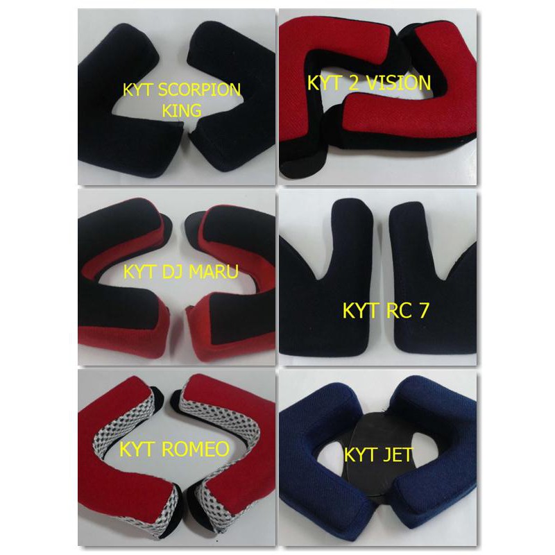 Busa Helm KYT / Busa Helm KYT Samping / Busa helm pipi / Busa helm kyt djmaru
