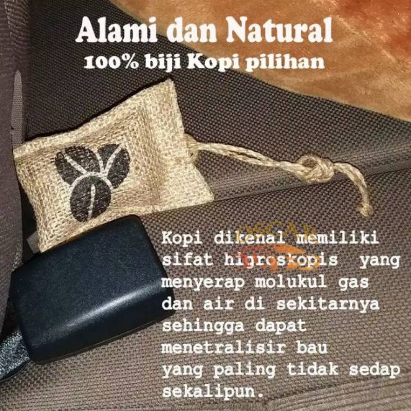 Parfum mobil KOPI BALI ORIGINAL Pewangi kendaraan Car coffee perfume