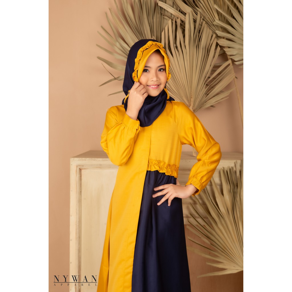 Nywan Apparel Baju  Gamis  Fashion Anak  192918 Shopee  