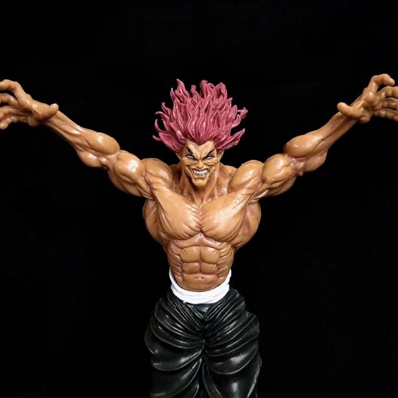 Mainan Action Figures Baki Hanma Yujir Bahan PVC Ukuran 22cm