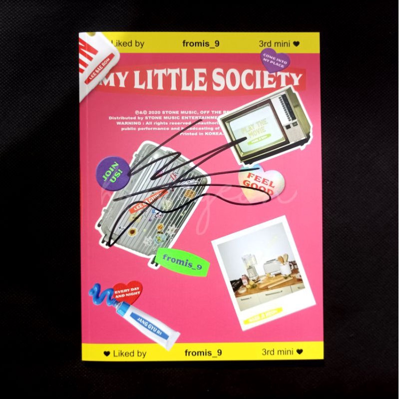 Chaeyoung fromis_9 Fromis_9 - My Little Society Mwave Signed Album Only