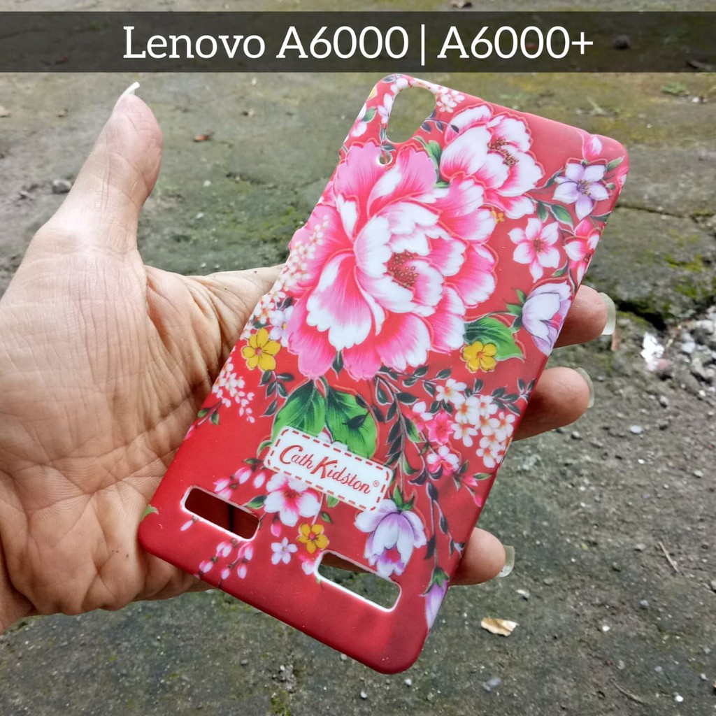 SALE Case Lenovo A6000 A6000+ Motif Bunga Flower Cantik