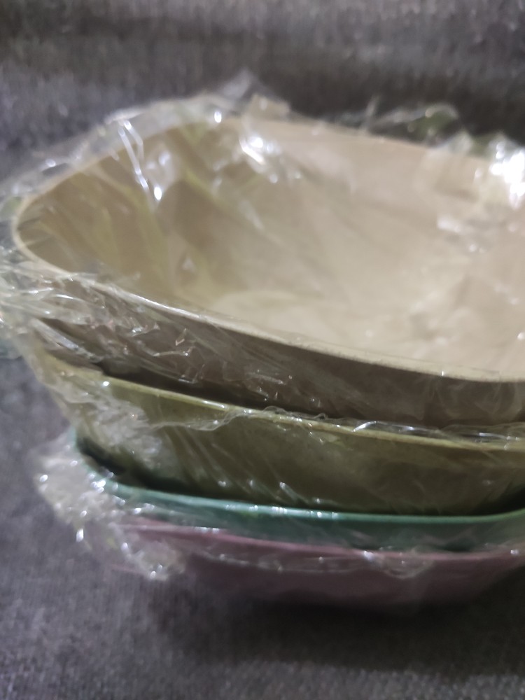 Mangkok Anak Jerami/mangkok Salad Or Snack/t Square Fruit Bowl,candybowl