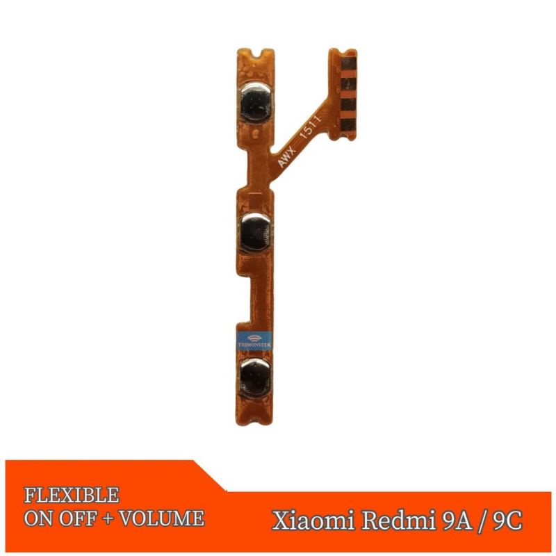 FLEXIBEL FLEXIBLE ON OFF XIAOMI REDMI 9A / 9C / 10C FLEX POWER VOLUME