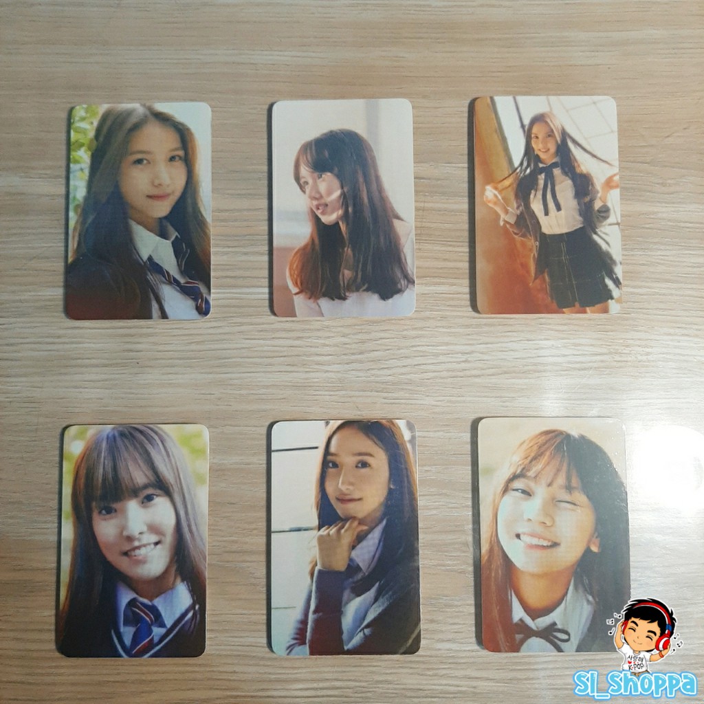 Photocard GFRIEND "Snowflake" Replica (Unofficial) Variant 1