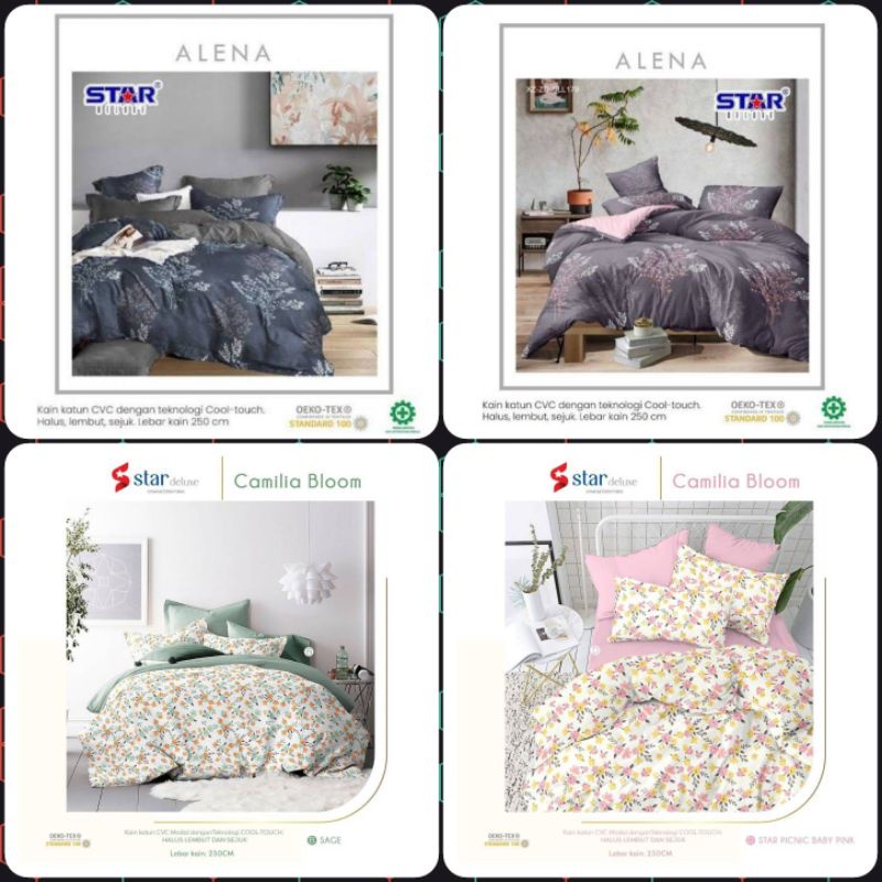 SPREI SPRAI SPRAY SEPREI SEPRAI SEPRAY SET MOTIF DEWASA BUNGA SHABY TABUR VINTAGE ALENA CAMILIA BLOO