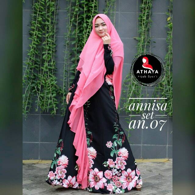 Gamis Syari Elegant Original Annisa Series by Athaya Hijab