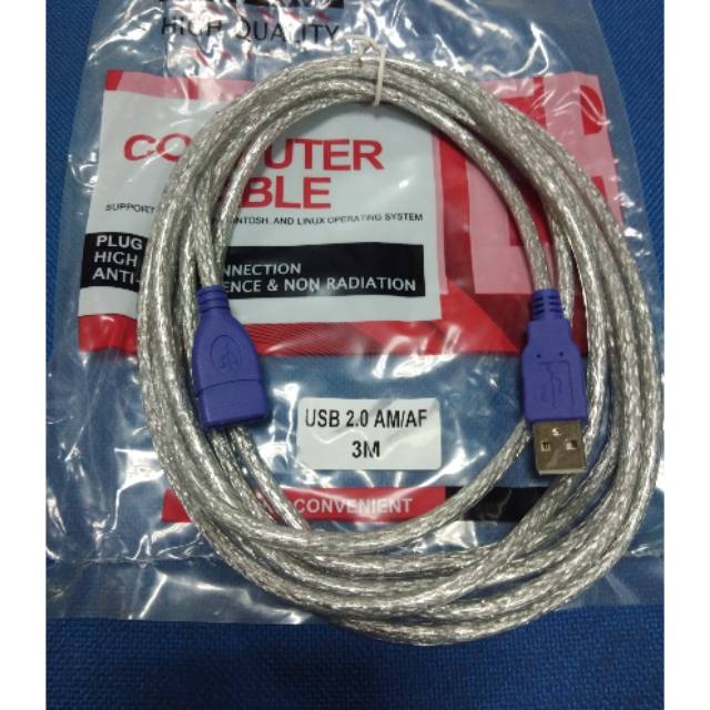 Netline Kabel USB Extension 3Meter USB2.0